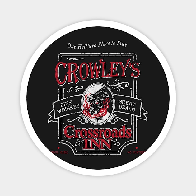 Crowley's Crossroads Inn Magnet by heartattackjack